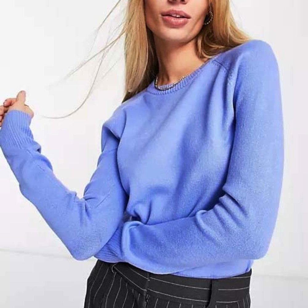 NWT French Connection Women's Cosysoft Raglan Crew Neck Sweater Large L
